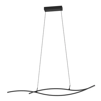 Pendul Eglo GRISOLIA metal, plastic, negru, alb, LED, 20W, 4000K, 2500 Lm - 901207