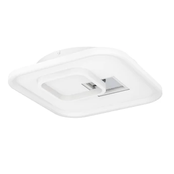 Plafoniera Eglo TIRIOLO metal, plastic, alb, argintiu, LED, 25,4W, 4000K, 3250 Lm - 901247