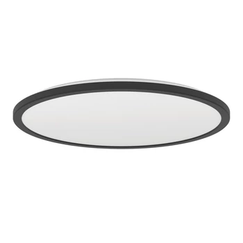 Plafoniera de baie Eglo ROVITO  plastic, negru, alb, LED, 16,8W, 2700K- 4000K-6500K, 2900 Lm, IP 44 - 901441