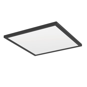 Plafoniera de baie Eglo ROVITO , plastic, negru, alb, LED, 17,6W, 2700K- 4000K-6500K, 2400 Lm, IP 44 - 901443