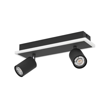 Plafoniera Eglo RIMBOCCHI 1 metal, plastic, negru, alb, LED, 12W, 3000K, 1500 Lm - 901635