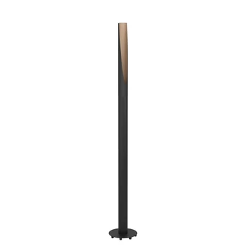 Lampadar Eglo BARBOTTO metal, lemn, negru, maro, GU10, 4,5W - 901735