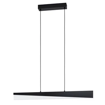 Pendul Eglo ISIDRO, LED integrat inclus, IP20, baza din aluminiu-otel negru, abajur plastic satinat | Eglo-99562
