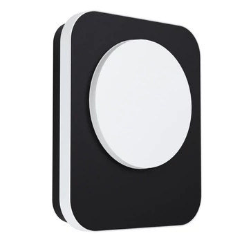 Aplica exterior Eglo MADRIZ, LED integrat inclus, IP44, baza din aluminiu negru, abajur plastic alb | Eglo-99583