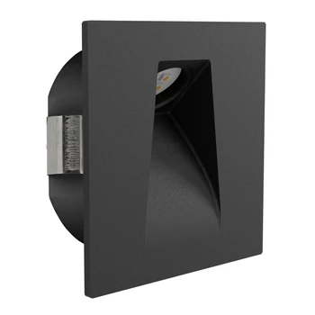 Spot incastrabil Eglo MECINOS, LED integrat inclus, IP20, baza din otel negru | Eglo-99644
