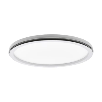Plafoniera Eglo LAZARAS, LED integrat inclus, IP20, baza din aluminiu-otel alb, abajur plastic alb | Eglo-99841