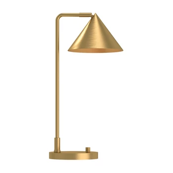 Veioza Elstead metal, auriu, E27 - ELS-ALM-REMYCK-TL-GD