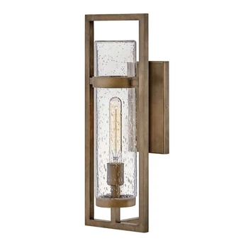 Aplica de perete exterioara Elstead metal, sticla, bronz, transparent, E27, IP44 - ELS-HK-CORDILLERA-M-BU