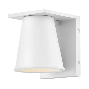 Aplica de perete exterioara Elstead metal, alb,  GU10, 8W, 2700K, 560 Lm, IP44 - ELS-HK-HANS-S-WHT