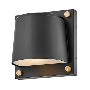 Aplica de perete exterioara Elstead metal, negru, GU10, IP44 - ELS-HK-SCOUT-BK