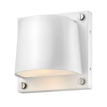 Aplica de perete exterioara Elstead metal, alb, GU10, 10W, 3000K, 560 Lm, IP44 - ELS-HK-SCOUT-WHT