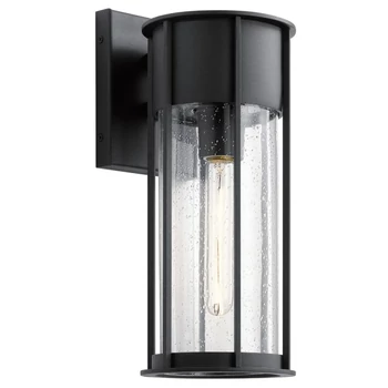 Aplica de perete exterioara Elstead metal, sticla, negru, E27, IP44 - ELS-KL-CAMILLO-M-TBK