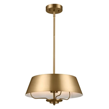 Pendul Elstead LUELLA metal alama E14 - KL-LUELLA-3P-BNB