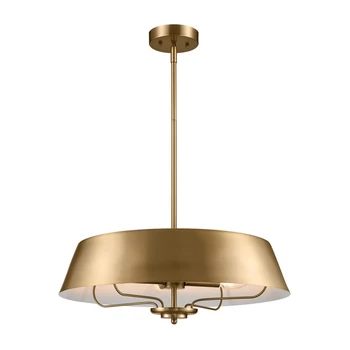 Pendul Elstead LUELLA metal alama E14 - KL-LUELLA-4P-BNB