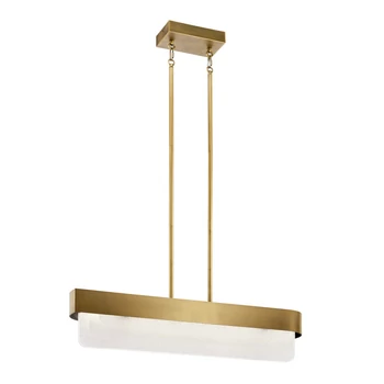 Pendul Elstead metal, sticla, alama, LED, 40W, 3000K, 2400Lm - ELS-KL-SERENE-LED-LP-92-NBR