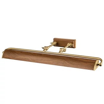 Iluminat tablou Elstead metal, lemn, bronz, maro, E14 - ELS-WINCHFIELD-PLL-AB-OAK