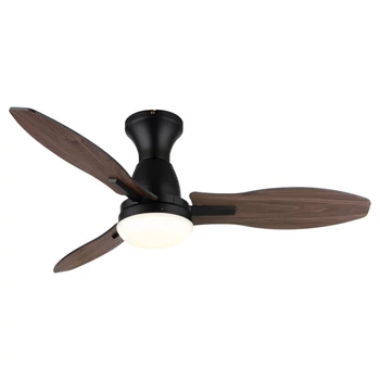 Ventilator Globo GALE metal, acril, maro, negru, alb, LED, 22W, 3000-6000K, 1897 Lm - 03671B