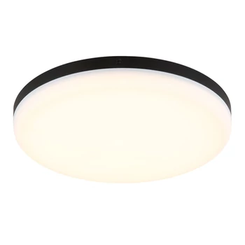 Plafoniera Globo MATTHEW plastic, negru, alb, LED, 18W, 4000K, 1080lm - 12387-24