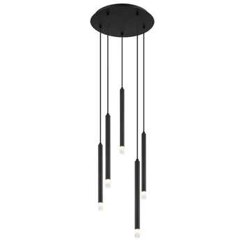 Pendul Globo BLAKE metal, negru, G9 - 15629-5