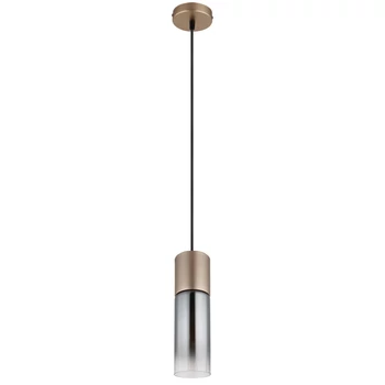 Pendul Globo ANNIKA metal, sticla, cappuccino, fumuriu, E27 - 21000HCA