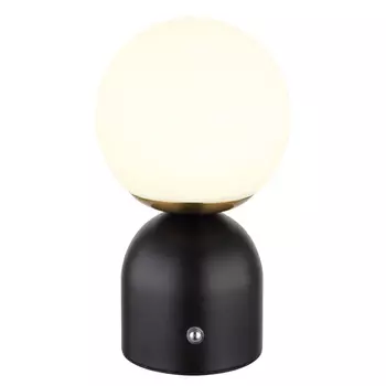 Veioza Globo JULSY metal, acril, negru, alb, LED, 2700K-6500K, 2.5W, 189lm - 21006S