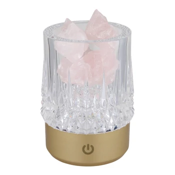 Veioza decor Globo LIZZY plastic, auriu, transparent, LED, 1W, 3000K, 95 Lm - 21044