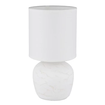 Veioza Globo MARBLE ceramic,alb, E14 - 21739W
