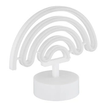 Lampa decor Globo PELANGI plastic, alb, multicolor, LED, 2W - 28063