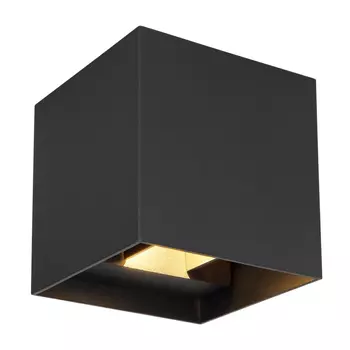 Aplica de perete exterioara Globo VERONIKA metal, negru, LED, 3000K, 3W, 290lm, IP54 - 34168B