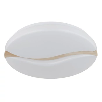 Plafoniera Globo LETICIA metal, lemn, plastic, alb, maro, LED, 24W, 3000-4200-6000K, 1850Lm - 41790-20