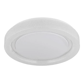 Plafoniera Globo MARCIA metal, plastic, alb, transparent, LED, 24W, 4000K, 1636Lm - 48293-24R