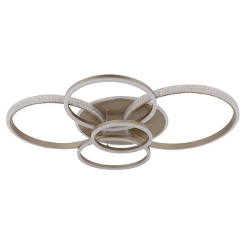 Plafoniera Globo LORELEI metal, acril, sampanie, transparent, LED, 70W, 3000K, 3700Lm - 48467-70CH