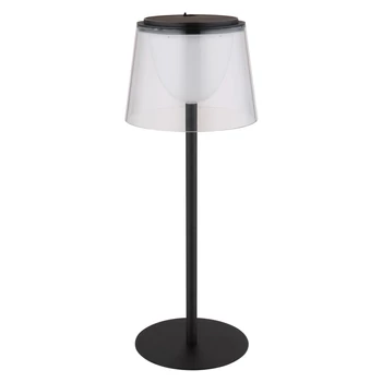 Veioza exterioara Globo MARIAM metal, plastic, negru, transparent, LED, 1.8W, 3000K, 150Lm, IP44 - 58462K
