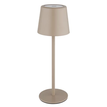 Veioza exterioara Globo VANCOUVER metal, plastic, nisipiu, alb, LED, 1.2W, 3000-4500-6000K, 50Lm, IP44 - 58482S