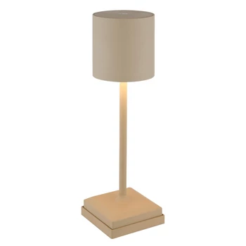 Veioza Globo DIXON metal, plastic, nisipiu, LED, 1.5W, 2900K, 30Lm - 58487S