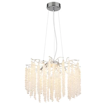Pendul Globo LAVERNE metal, plastic, crom, transparent, G9,  - 64137-6