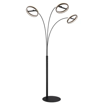 Lampadar  Globo DELLA metal, plastic, negru, gri, alb, LED, 48W, 3000-4000-6000K, 1500Lm - 67179S1