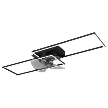 Plafoniera Globo TATJANA metal, plastic, negru, alb, LED, 38W, 3000-6500K, 1800Lm - 67243-30BF