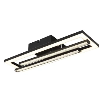 Plafoniera Globo HIGHWAY plastic, negru, LED, 24W, 4000K, 1420lm - 672843S