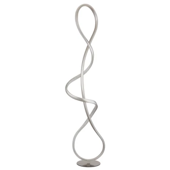 Lampadar Globo SWIRL metal, acril, nichel, LED, 36W, 4000K, 2260 Lm - 67341SN