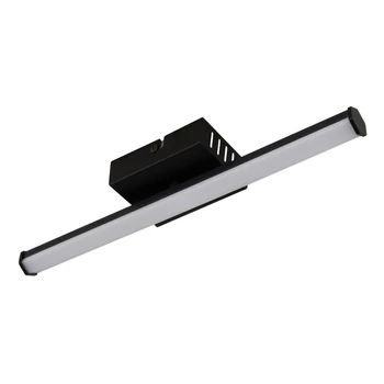 Aplica de perete Globo KIRINA metal, plastic, negru, alb, LED, 6W, 3000K, 540Lm - 67342-6