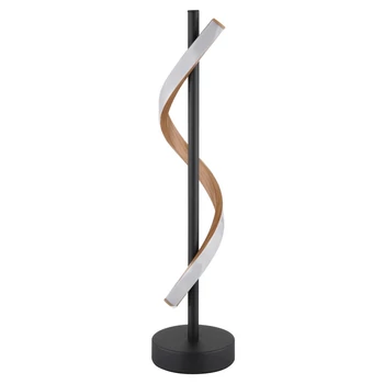 Veioza Globo WATKINS metal, plastic, metal, maro, negru, alb, LED, 12.5W, 3000K, 540Lm - 67354T