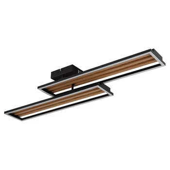 Plafoniera Globo DAKARI I metal, plastic, negru, maro, alb, LED, 30W, 3000K, 1540Lm - 67358D