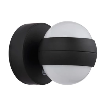 Aplica de perete Globo RANDI plastic, negru, alb, LED, 1.4W, 3000K, 90Lm - 78290AB