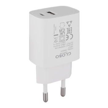 Adapter usb Globo USB ADAPTER plastic, alb , 5W, 5V, DC/1 A - 98699-5