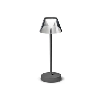 Veioza exterioara IdealLux LOLITA TL COOL GREY metal, plastic, gri, LED, 3000K, 7W, 200lm, IP54 - 286730