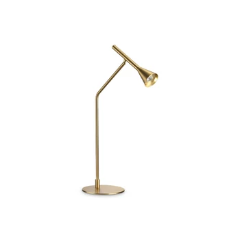 Veioza IdealLux DIESIS TL OTTONE metal, alama, LED, 3000K, 6,5W, 600lm - 291109