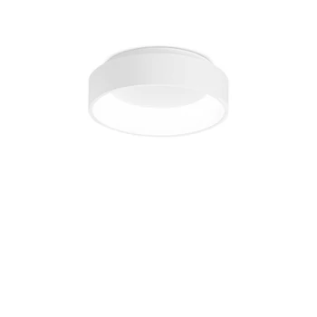 Plafoniera IdealLux ZIGGY PL D30 BIANCO metal, plastic, alb, LED, 3000K, 22W, 2300lm - 293776