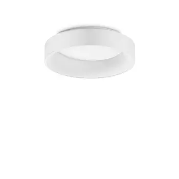 Plafoniera IdealLux ZIGGY PL D45 BIANCO metal, plastic, alb, LED, 3000K, 30W, 3800lm - 293783