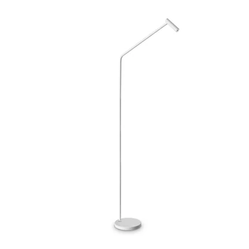 Lampadar IdealLux EASY PT metal, alb, LED, 3000K, 3.5W, 230lm - 295473